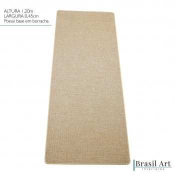 Tapete Easy Bege 1,20x0,45cm