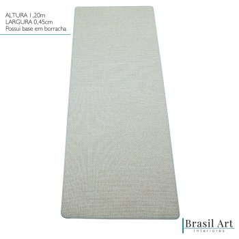 Tapete Easy Cinza 1,20x0,45cm