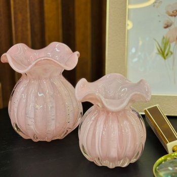 Vaso Trouxinha Decorativa P Rosa Italy - Delicado e Elegante