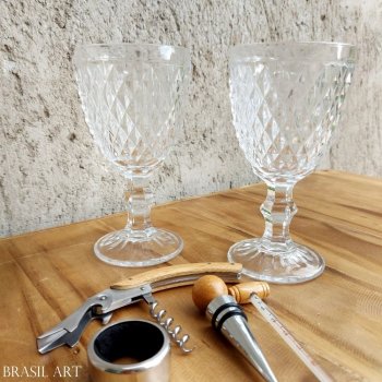 Taça em Vidro Bico de Abacaxi 300ml