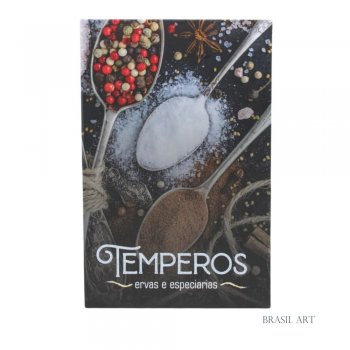 Livro Caixa Temperos P