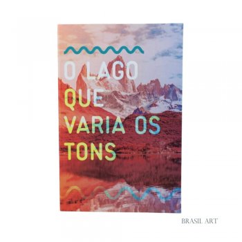 Livro Caixa O Lago que Varia os Tons P