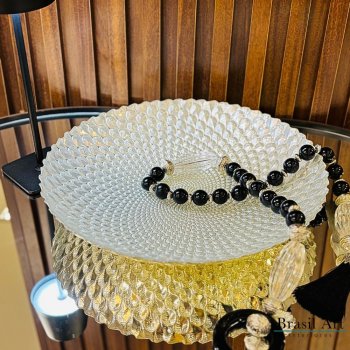 Centro de Mesa Decorativo Istambul - Design Sofisticado e Texturizado