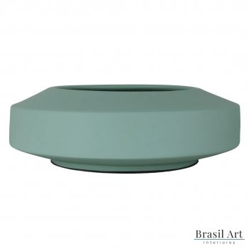 Vaso Decorativo em Cerâmica Verde Menta