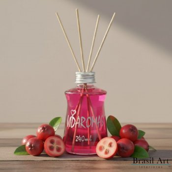 Aromatizador de Ambientes Pitanga - Frutado e Vibrante - 240ml