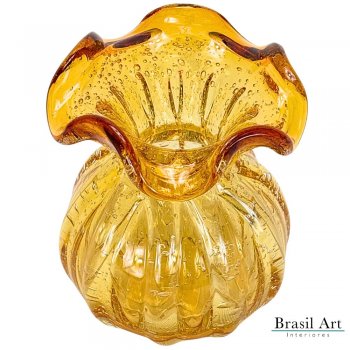 Vaso Trouxinha Decorativa P Âmbar Italy - Design Moderno