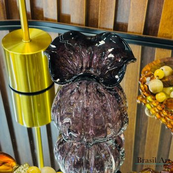 Vaso Trouxinha Decorativa P Roxo Italy - Design Sofisticado e Moderno