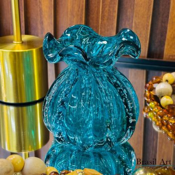 Vaso Trouxinha Decorativa M Azul Tiffany Italy - Design Moderno e Elegante