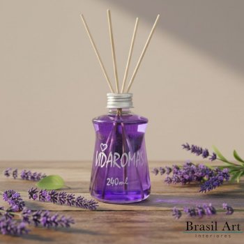 Aromatizador de Ambientes Lavanda - Calmante e Relaxante - 240ml