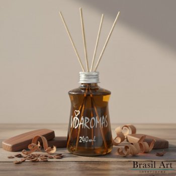 Aromatizador de Ambientes Madeira - Rústico e Sofisticado - 240ml
