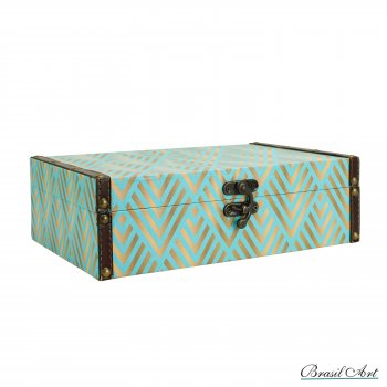 Baú Decorativo Retangular Grande
