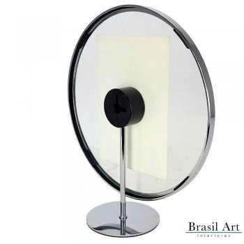 Porta-Retrato Infinity Prata 13x18cm - Moldura Decorativa Moderna e Flutuante
