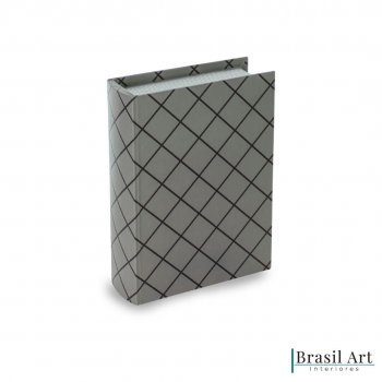 Livro Caixa Médio Modern Gray