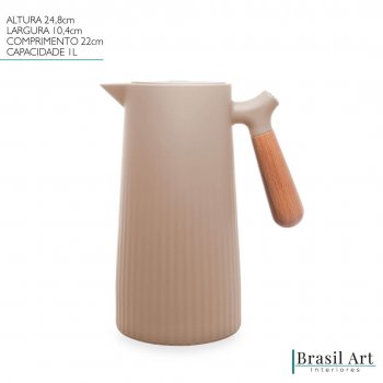 Garrafa Térmica New Nórdica Nude 1L