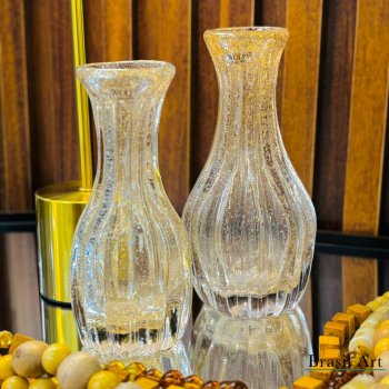 Vaso Grande Wolff Italy Dourado - Design Elegante e Moderno