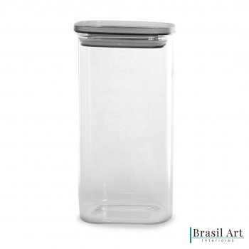 Porta Mantimentos em Vidro Borossilicato 1,4L