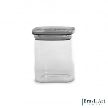 Porta Mantimentos em Vidro Borossilicato 800ml