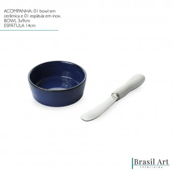 Conjunto Petisqueira com Bandeja 30x12cm